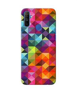 Abstract Triangle Pattern Realme Narzo 10a / 20a Back Cover