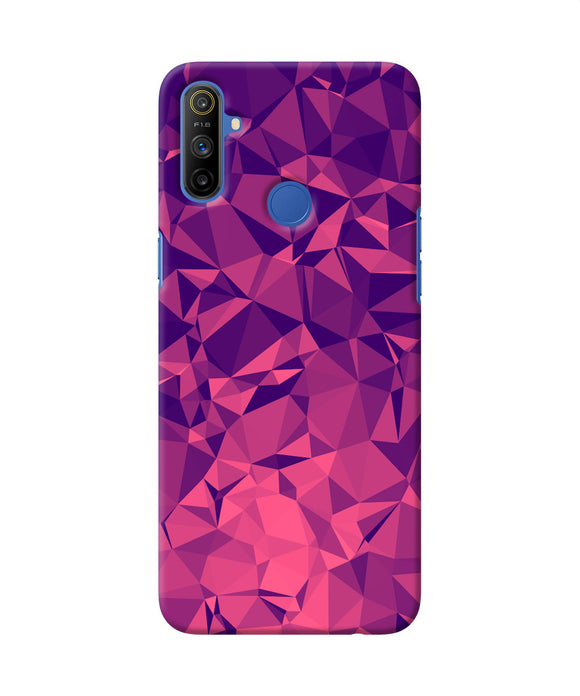 Abstract Red Blue Shine Realme Narzo 10a / 20a Back Cover