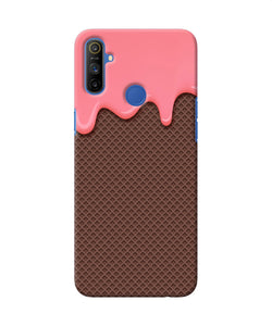 Waffle Cream Biscuit Realme Narzo 10a / 20a Back Cover