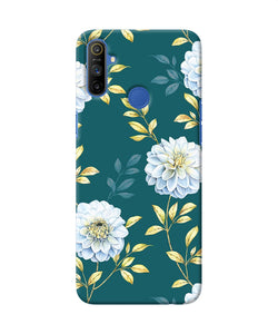 Flower Canvas Realme Narzo 10a / 20a Back Cover