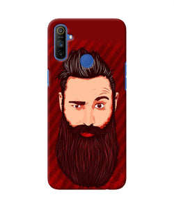 Beardo Character Realme Narzo 10a / 20a Back Cover