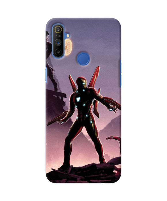 Ironman On Planet Realme Narzo 10a / 20a Back Cover