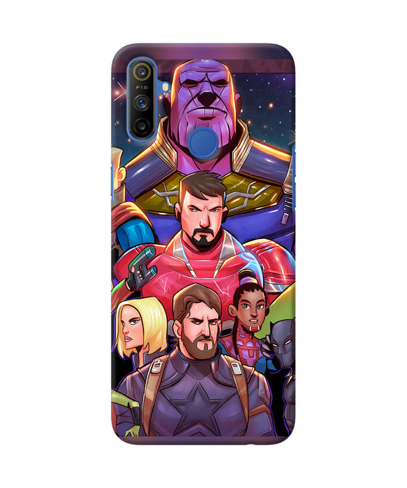 Avengers Animate Realme Narzo 10a / 20a Back Cover