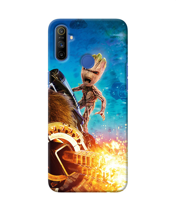 Groot Angry Realme Narzo 10a / 20a Back Cover