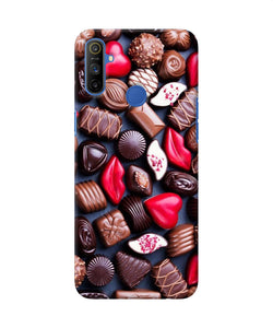 Valentine Special Chocolates Realme Narzo 10a / 20a Back Cover