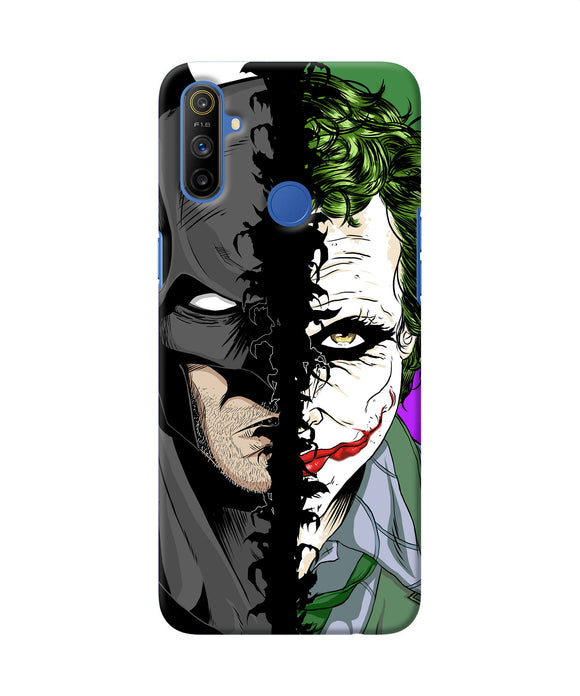 Batman Vs Joker Half Face Realme Narzo 10a / 20a Back Cover