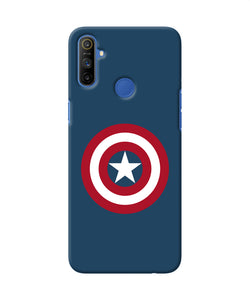 Captain America Logo Realme Narzo 10a / 20a Back Cover