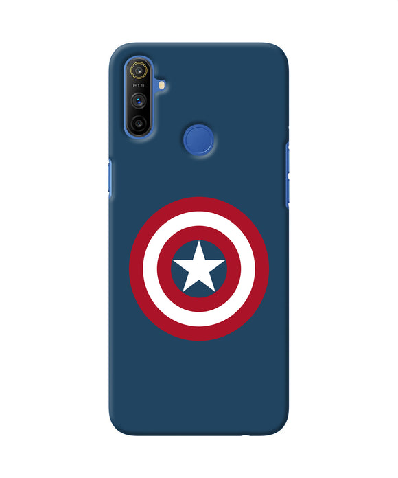 Captain America Logo Realme Narzo 10a / 20a Back Cover