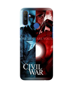 Civil War Realme Narzo 10a / 20a Back Cover