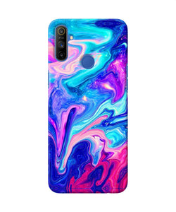 Abstract Colorful Water Realme Narzo 10a / 20a Back Cover