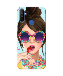 Fashion Girl Realme Narzo 10a / 20a Back Cover