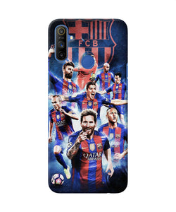 Messi Fcb Team Realme Narzo 10a / 20a Back Cover