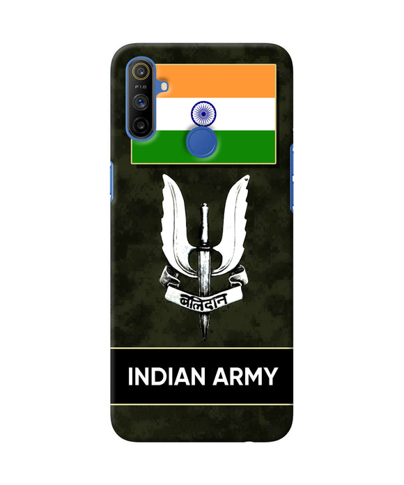 Indian Flag Balidan Logo Realme Narzo 10a / 20a Back Cover