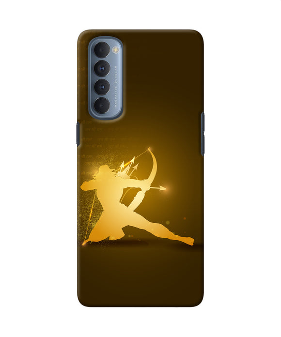 Lord Ram - 3 Oppo Reno4 Pro Back Cover