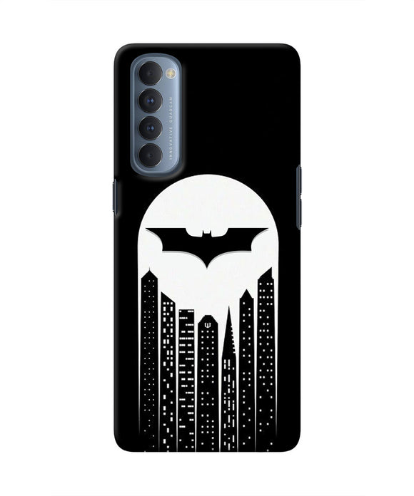 Batman Gotham City Oppo Reno4 Pro Real 4D Back Cover