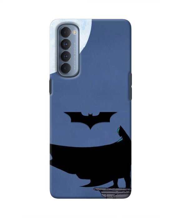 Batman Night City Oppo Reno4 Pro Real 4D Back Cover