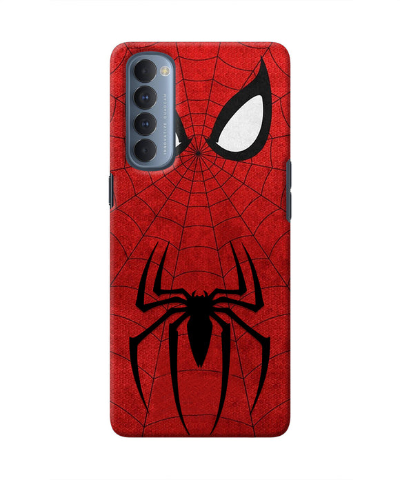 Spiderman Eyes Oppo Reno4 Pro Real 4D Back Cover
