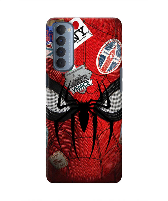 Spiderman Far from Home Oppo Reno4 Pro Real 4D Back Cover