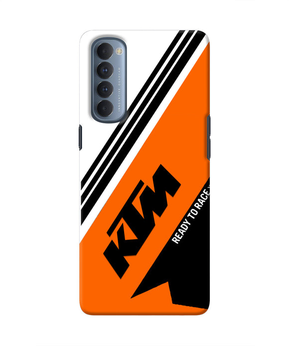 KTM Abstract Oppo Reno4 Pro Real 4D Back Cover