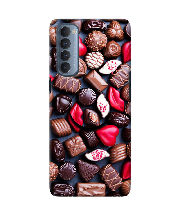 Chocolates Oppo Reno4 Pro Pop Case