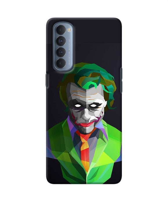 Abstract Joker Oppo Reno4 Pro Back Cover