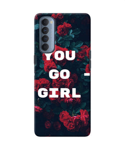 You Go Girl Oppo Reno4 Pro Back Cover