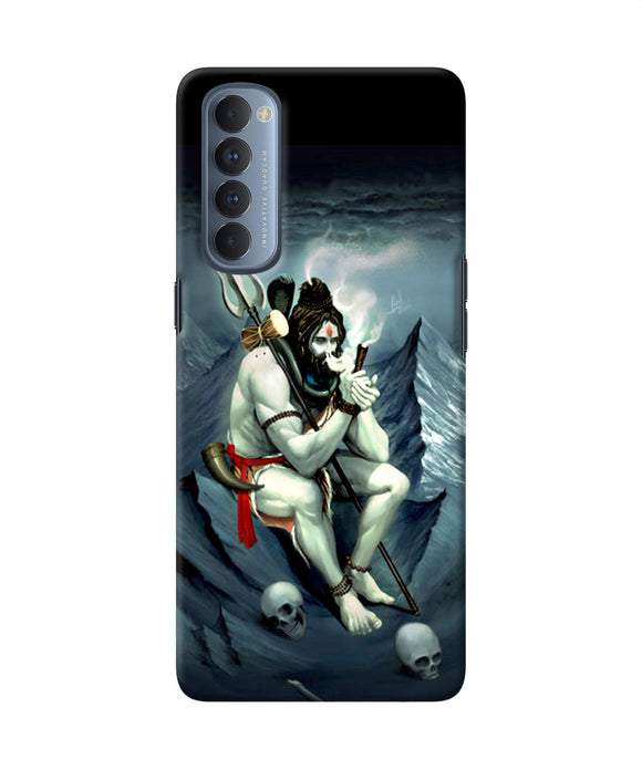 Lord Shiva Chillum Oppo Reno4 Pro Back Cover
