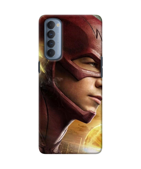 Flash Super Hero Oppo Reno4 Pro Back Cover