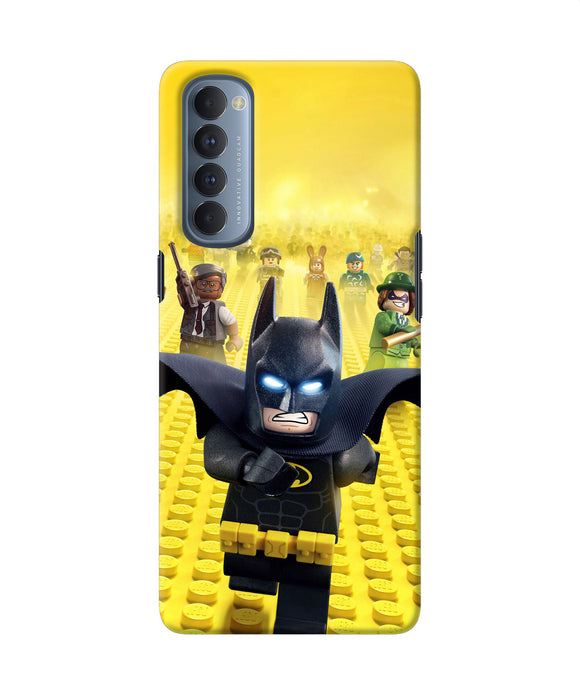 Mini Batman Game Oppo Reno4 Pro Back Cover