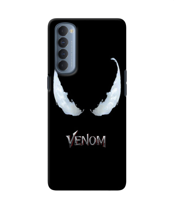 Venom Poster Oppo Reno4 Pro Back Cover