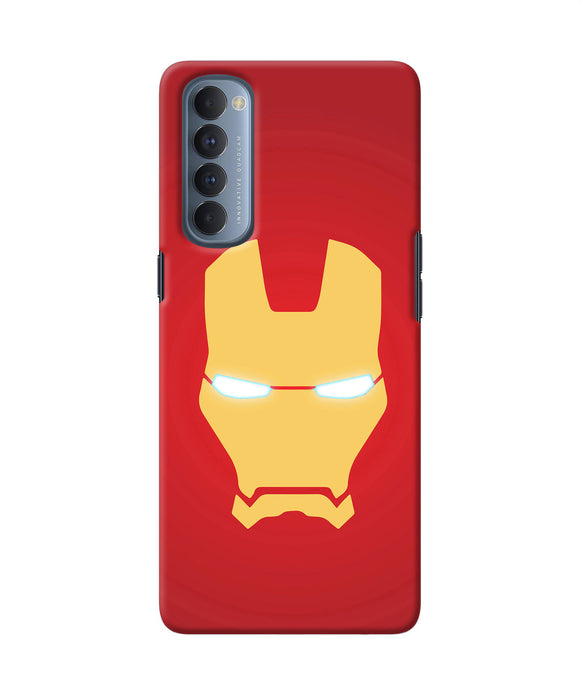 Ironman Cartoon Oppo Reno4 Pro Back Cover