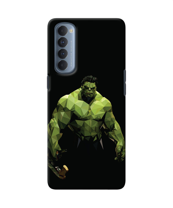 Abstract Hulk Buster Oppo Reno4 Pro Back Cover