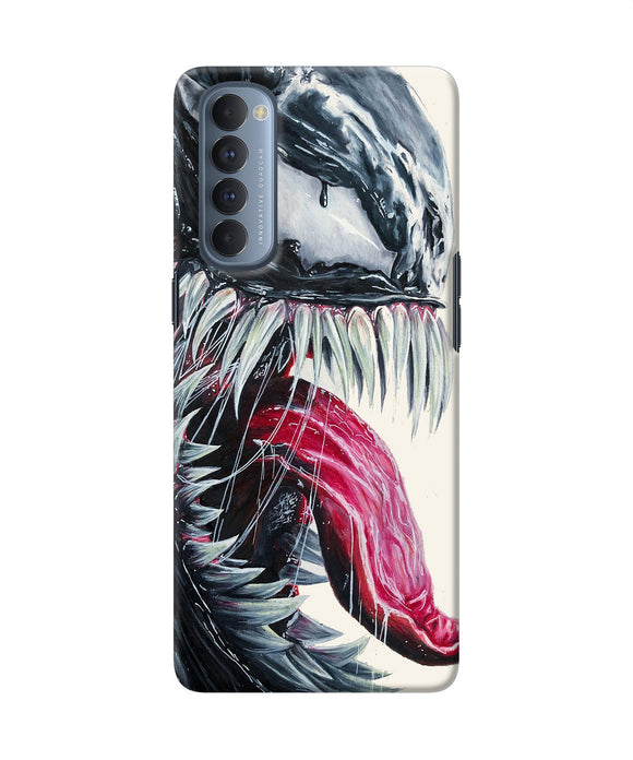 Angry Venom Oppo Reno4 Pro Back Cover
