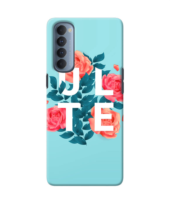 Soul Mate Two Oppo Reno4 Pro Back Cover