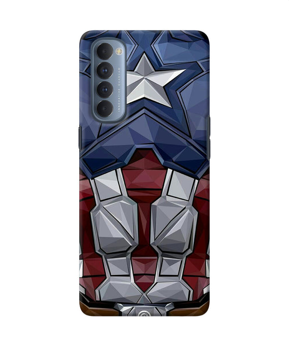 Captain Suit Oppo Reno4 Pro Back Cover