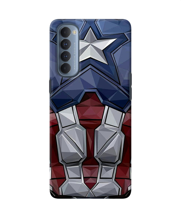 Captain Suit Oppo Reno4 Pro Back Cover