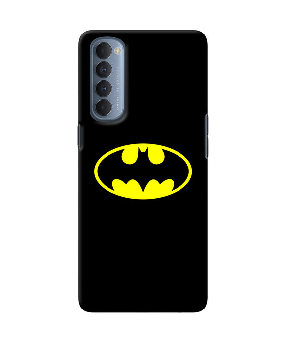 Batman Logo Oppo Reno4 Pro Back Cover