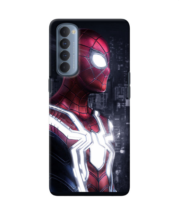 Spiderman Suit Oppo Reno4 Pro Back Cover