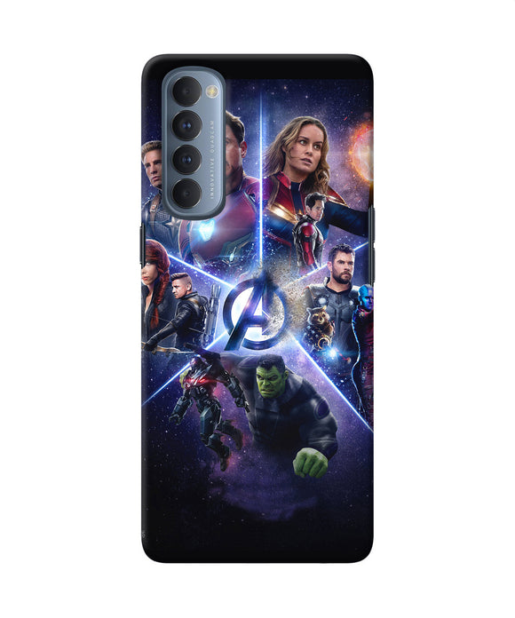 Avengers Super Hero Poster Oppo Reno4 Pro Back Cover