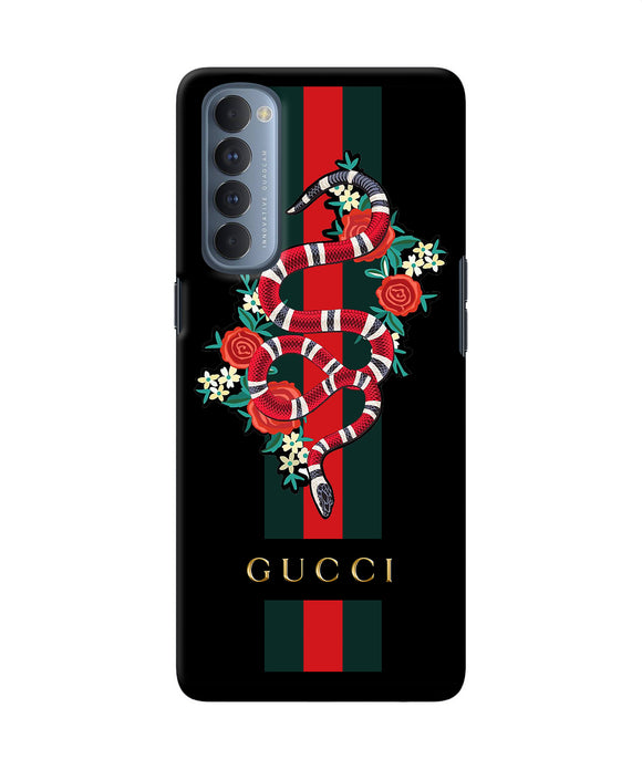Gucci Poster Oppo Reno4 Pro Back Cover