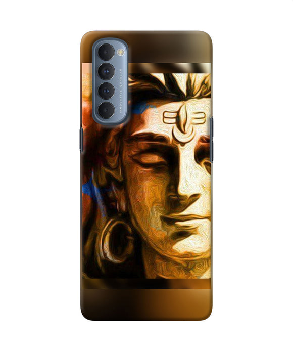Shiva Painting Oppo Reno4 Pro Back Cover
