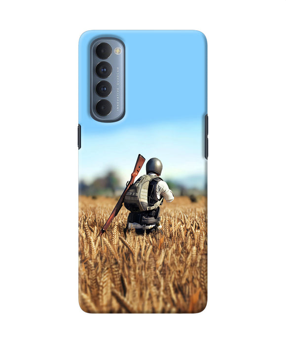 Pubg Poster 2 Oppo Reno4 Pro Back Cover