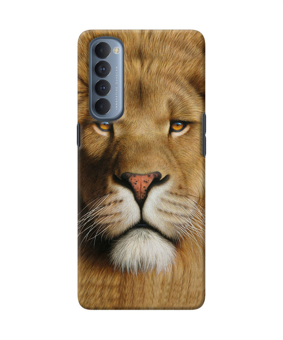 Nature Lion Poster Oppo Reno4 Pro Back Cover