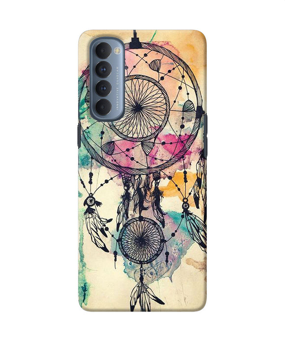 Craft Art Paint Oppo Reno4 Pro Back Cover