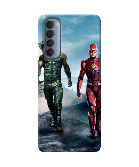 Flash Running Oppo Reno4 Pro Back Cover