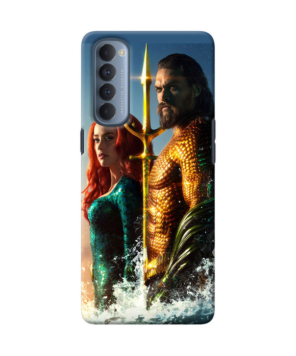 Aquaman Couple Oppo Reno4 Pro Back Cover