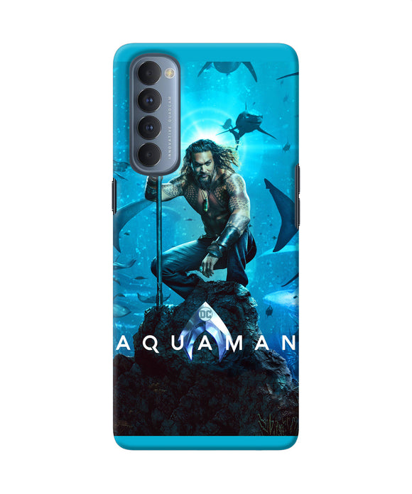 Aquaman Underwater Oppo Reno4 Pro Back Cover