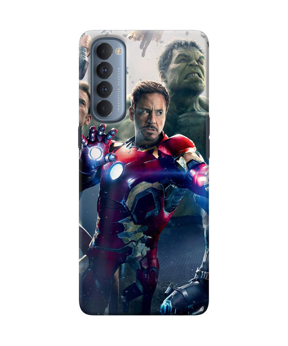 Avengers Space Poster Oppo Reno4 Pro Back Cover