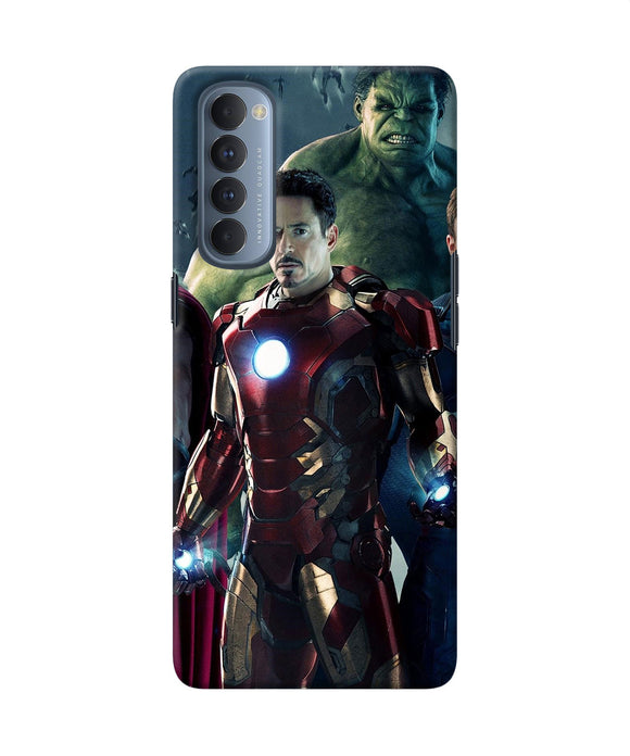 Ironman Hulk Space Oppo Reno4 Pro Back Cover