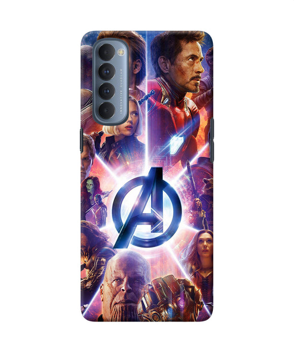 Avengers Poster Oppo Reno4 Pro Back Cover